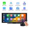 Large Screen Portable 10.26" Carplay Android Auto 4k Dash Cam Car Stereo SAT NAV