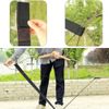 Sarini Archery Bow Stringer Recurve Bows String Archery Bowstringer, Woven Tip Limb, Length 177cm, Width 4.9cm, Black
