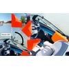 Orange Safety Flag For Boat or Boat Tower (Window Mount)