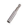 Nikou Screwdriver Bit Holder - 10Pcs Magnetic Screwdriver Extension Socket Drill Bit Holder 1/4" Hex Power Tools