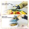 GRiLLiT Condiment Squeeze Bottle Set (1-16 oz and 1-10 oz)