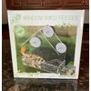 Window Bird Feeder - Clear Acrylic - shaped like Birdhouse