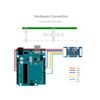 Waveshare 1.51inch Transparent OLED Display Module I2C SPI Embedded Driver SSD1309 Chip 128×64 Pixels Light Blue Color Display OLED for Raspberry Pi/Arduino/STM32, Full Viewing Angle
