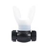 Portable Lung Trainer, Breathing Resistance Trainer with Adjustable Levels, Black