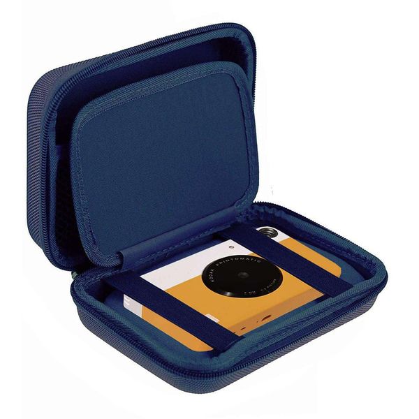 Navitech Blue Travel Hard Case Compatible With Vretti Mini Bluetooth Mobile Printer