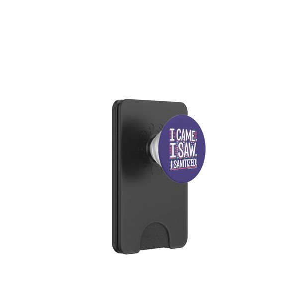 Infection Control Nurse Sanitized PopSockets PopWallet for MagSafe