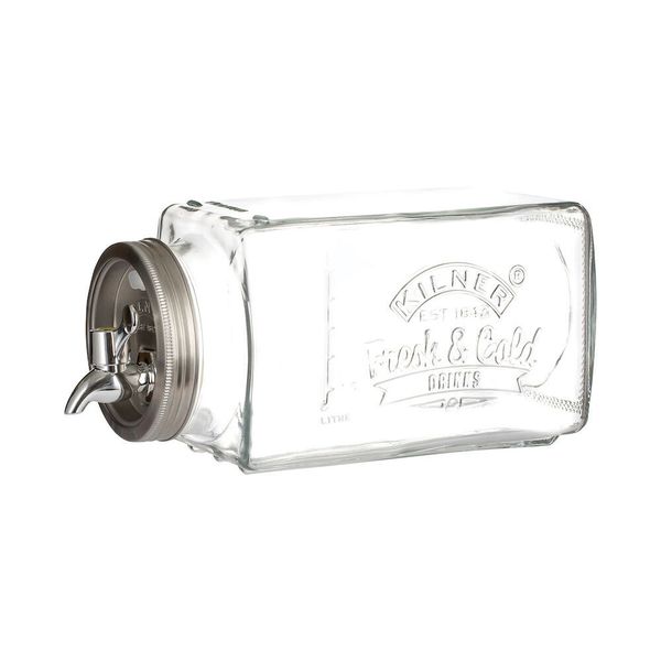 Kilner Glass Fridge Dispenser - 3L