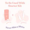 Jill Shave Set Refill for Dermaplane Hair Removal - Skin First Blades for Women to Exfoliate and Smooth Skin (4 Shave Sets, 8 Blades)