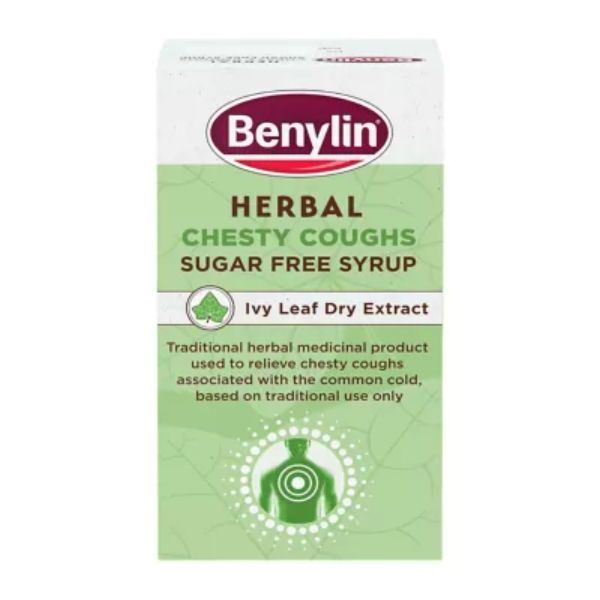 Benylin Herbal Chesty Coughs Sugar Free Syrup 100ml