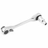 New 1/4" Mini Double-Ended Quick Socket Ratchet Wrench Rod Screwdriver Bit Tool*