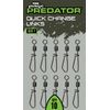 FOX Rage Predator Quick Change Links Size 7 FAC107