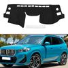 HEROFFIX Dashboard Dash Cover for Subaru XV/IMPREZA 2012-2016 Interior Dashboard Mat Black Suede