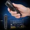 5.3oz Small and Extremely LED Tactical Flashlight Zoomable Handheld Flash Light