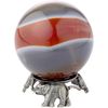 Bard's Pewter Egg Stand/Holder, Elephants, 0.875" Diameter (Fits Hen Sized Eggs)