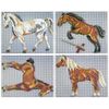 stickit Mini 41156 4-in-1 Horses Plug-In System Approx. 1,500 Pieces