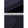 FASKUNOIE Men's Capri Shorts Long Summer Elastic Gym Shorts Yoga Cotton Soft Khaki Pants
