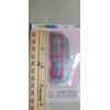 Letter B Horizon Group Stick On Peel Easy Holographic Patch 3D Effect Sticker 