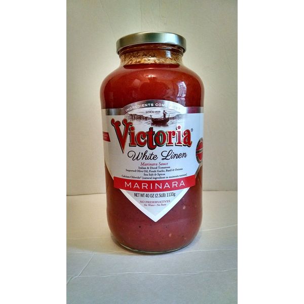 NEW! 40 oz. White Linen Marinara Sauce