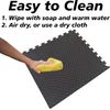 120 Sq Ft/30 Interlocking Foam Tiles ½" Thick Exercise Mat - Soft & Comfortable