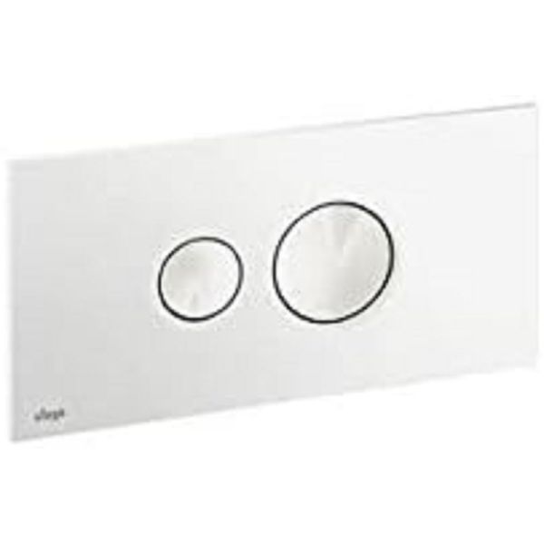 Viega 83151 Visgin Actuator Plate, White No. 596316