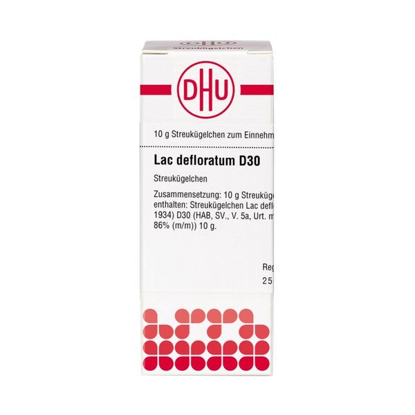 DHU Lac defloratum D30 Streukügelchen, 10 g Globuli