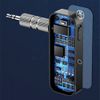 2in1 Audio Adapter MP3 Player Bluetooth Receiver Transmitter 3.5mm Trim For Car