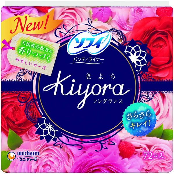 Sofy Kiyora Floral Wish Scent, 72 Count