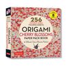 Origami Cherry Blossoms Paper Pack Book: 256 Double-Sided Folding Sheets with 16 Different Cherry Blossom Patterns with solid colors on the back (Includes Instructions for 8 Models)