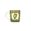 Irish Weave Ceramic Mug Collection With Harp Ring Print