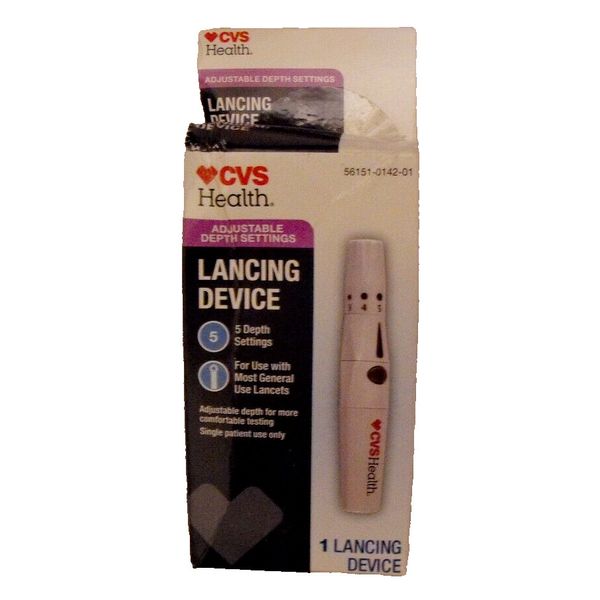 CVS HEALTH LANCING DEVICE NEW IN BOX