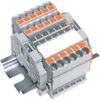 SPTB24A36P Spring Terminal Block 3-Wire 6-Pole Wire Size 0.25-2.5