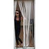 Solid Window Panel, Bug Blind, Fly Blind, Strip Blind, Door Cover, White (100 cm Wide)