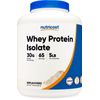 Nutricost Whey Protein Isolate (Unflavored) 5LBS - Protein Powder
