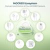 MOCREO Temperature Sensor with Waterproof External Probe, for Freezer with App A