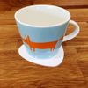 Super Cool Creations Coasters - Pebble Shaped - White - 6 Set