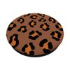 Animal Saddle Brown Cheetah Print Leopard Design PopSockets Swappable PopGrip