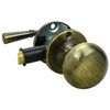Nuk3y Storm Series Solid Brass Screen Storm Door Latch (Antique Brass)