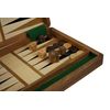 Chessgammon Travel Solid Wooden Handmade Backgammon Set, Sheesham Board Game, 10 Inch, 6+