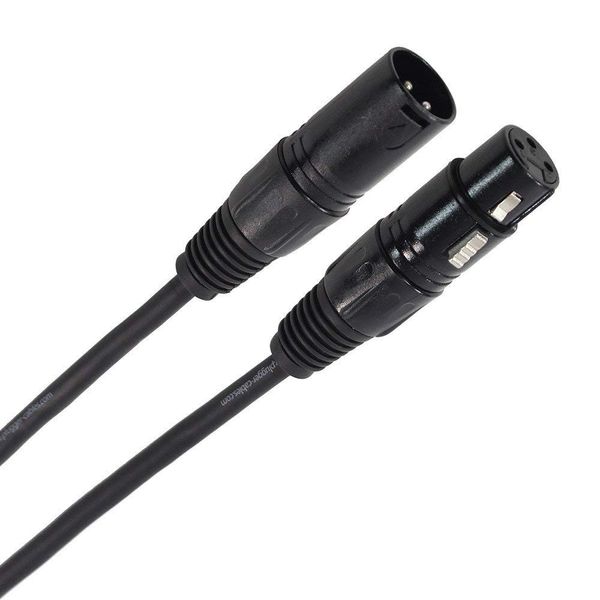 Plugger Câble DMX XLR Female 3B/Male 3B 1m50 Black