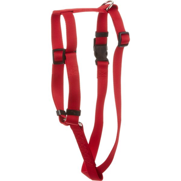 OmniPet Kwik Klip Adjustable Nylon Pet Harness, Large, Red