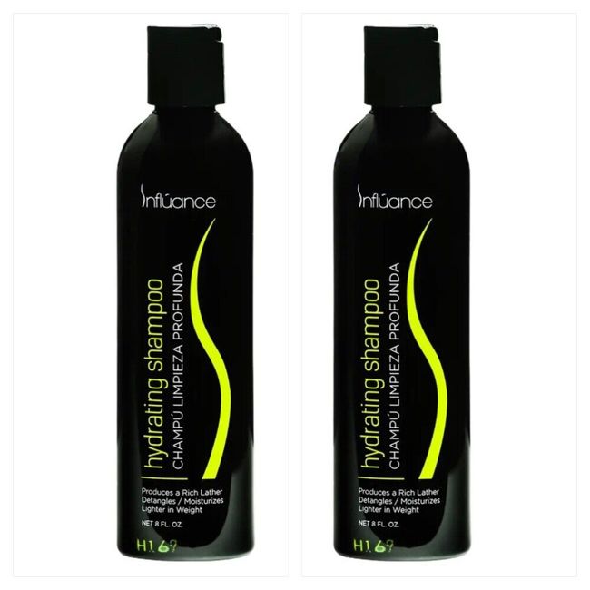 Influance Hydrating Shampoo 8oz All Hair Types  2 PACK