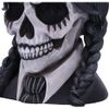 Nemesis Now Dark Glare Skull, Gothic Skeleton Decor, Hand-Painted Bust