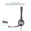 Cyber Acoustics Stereo Headset, 3.5mm stereo & Y-adapter for separate Headphone