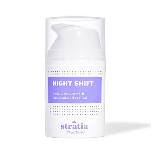 Stratia Night Shift | Age-Defying Night Cream with Encapsulated Retinol | Formulated for All Skin Types | 1.7 Fl Oz