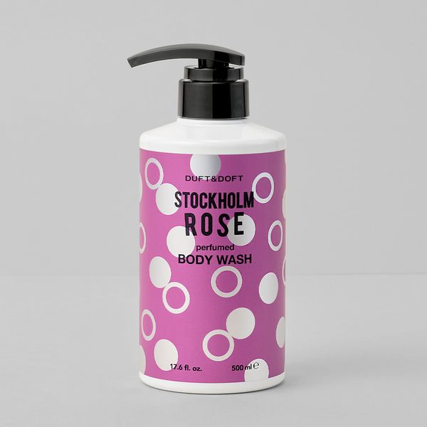 Duft &amp; Doft Stockholm Rose Perfumed Body Wash 500ml Mild, pleasant-smelling body cleanser