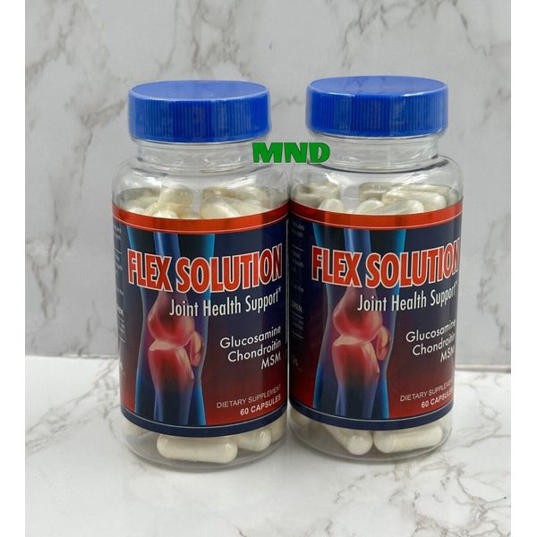 2 Flex Solution glucosamine Anti-Inflammatory Muscle Joint Relief REUMATOL Pills