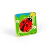Bigjigs Toys Lifecycle Layer Puzzle - Ladybird