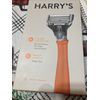 Harry's Razor Handle BRIGHT ORANGE + Two 5 Blade Cartridges New SEALED