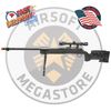 WELL VSR-10 BOLT ACTION RIFLE w/FLUTED BARREL, SCOPE & BIPOD