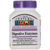 21st Century Digestive Enzymes, 60 Capsules